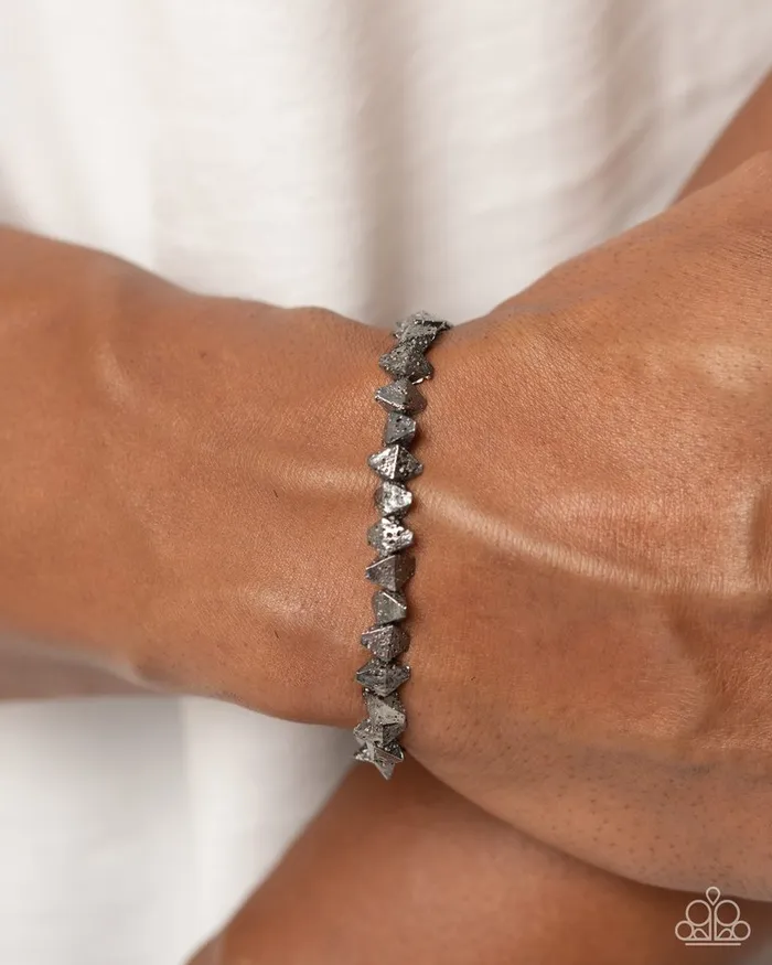 Paparazzi Jewelry Bracelets Paparazzi Bracelet Urban Undercut Black