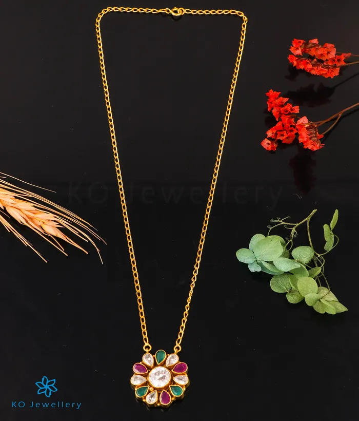Gemstone Necklaces The Ekiya Silver Gemstone Necklace White