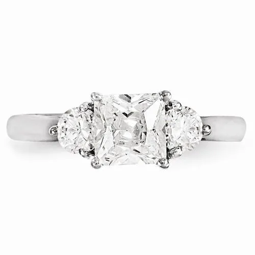 Rings GB 160 Carats Natural Earth Mined Diamond Engagement Ring Three Stone Jewelry New Rings GB 160 Carats Natural Earth Mined Diamond Engagement Ring Three Stone Jewelry New