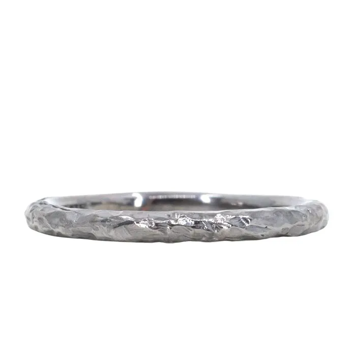 Anueva Jewelry Rings Straight Blackened Gold Evergreen Band without Diamonds