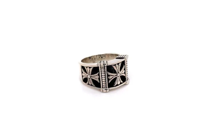 Maha Ring Silver Samuel B Rings