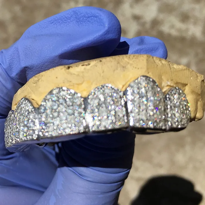 Bling Cartel Admin Necklaces 925 Sterling Silver Real Natural Diamonds Custom Grillz