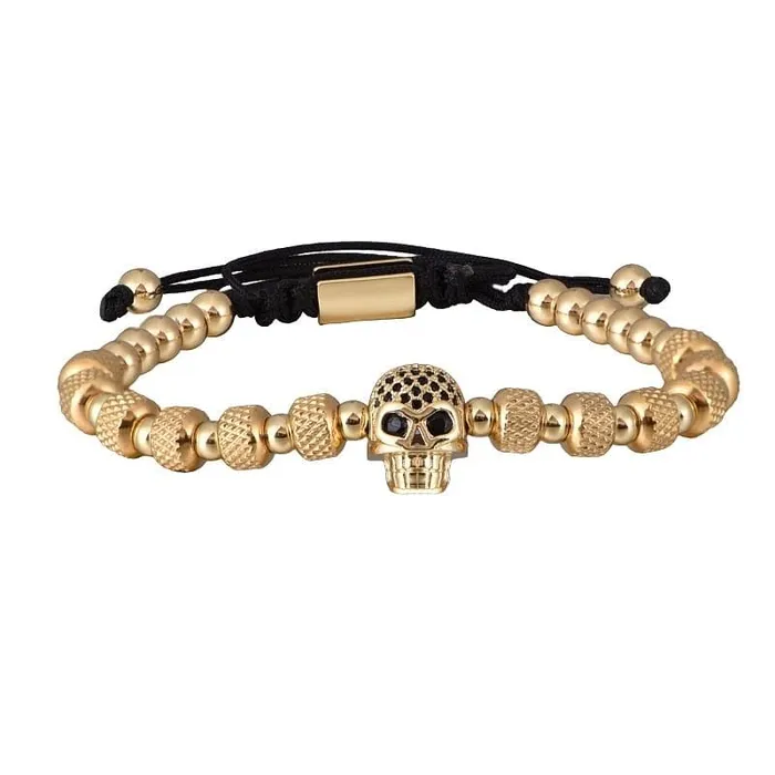 Bracelets Roman Skull 3pc Bracelet Set VVS Jewelry