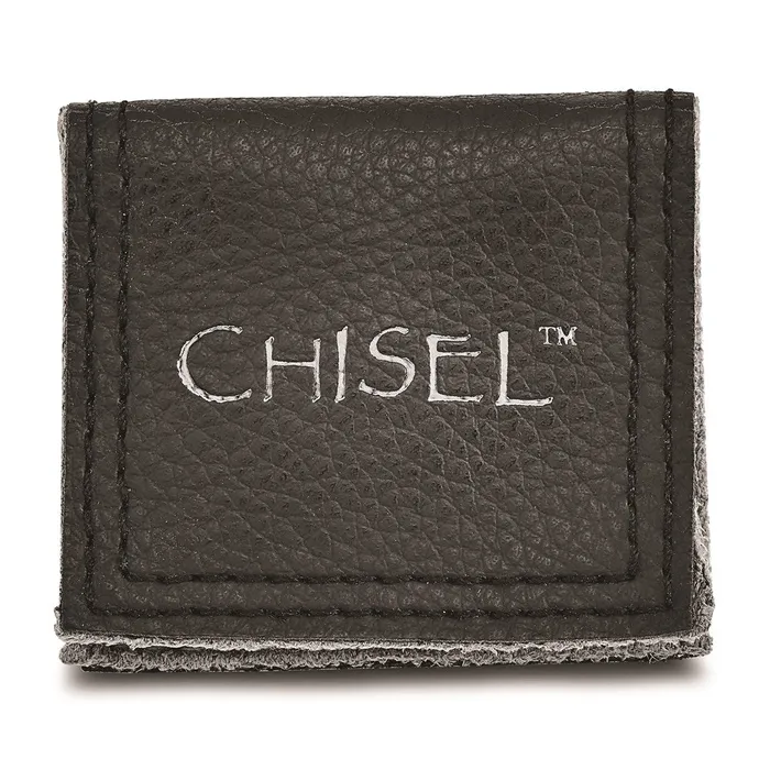 Chisel Rings Titanium Black Ti Two Toned Edge 8mm Polished Band TB285 Chisel Rings Titanium Black Ti Two Toned Edge 8mm Polished Band TB285
