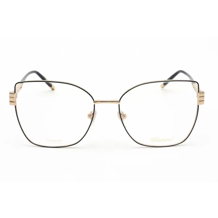 Earrings Chopard Chopard Womens Eyeglasses Shiny Rose Gold with Blue Part Butterfly VCHG01M 0309