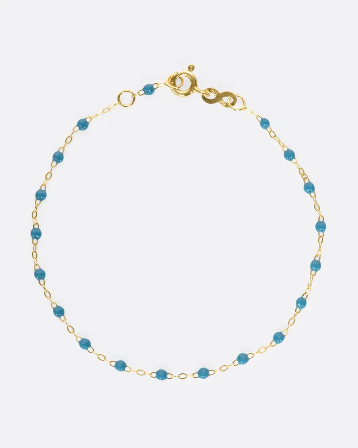 GIGI CLOZEAU Yellow Gold Resin Beaded Bracelet Bracelets
