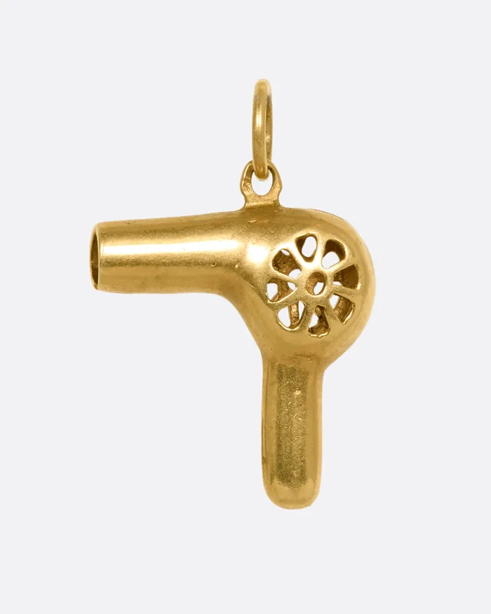 Hairdryer Charm BRIMFIELD Charm Necklaces