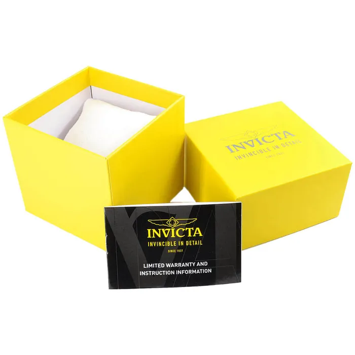 Invicta Bracelets Invicta 22020 Mens Pro Diver Red Accented Bezel Black Dial Steel Bracelet Dive Watch