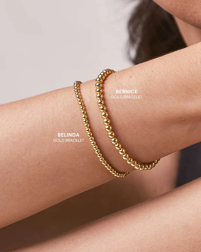 Penny Pairs Belinda Gold Bracelet Bracelets