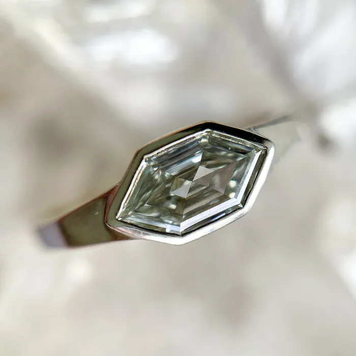 Rings Lauren Wolf Jewelry Diamond Horizon Mojave Ring