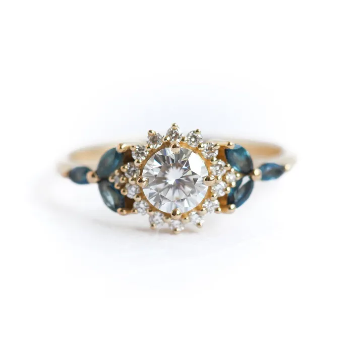 Capucinne Rings Penelope Diamond Ring