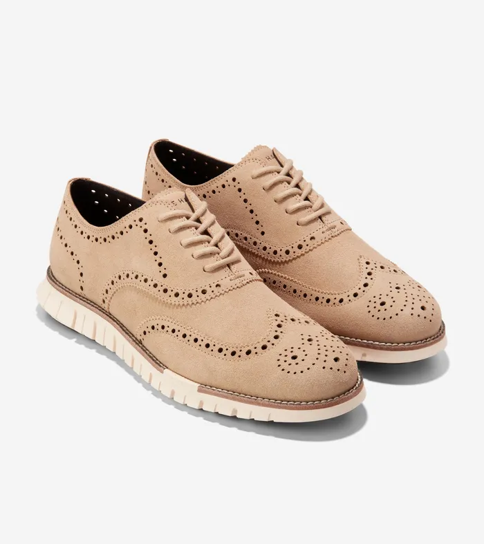 Cole Haan Mens ZERGRAND Remastered Unlined Wingtip Oxfords Cole Haan Rings