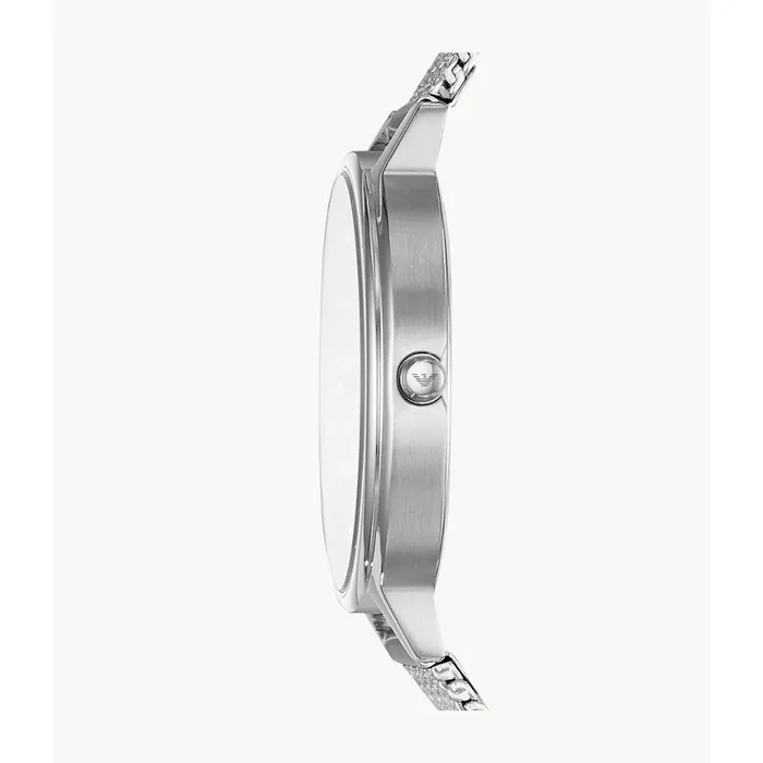 Emporio Armani Womens Analog Silver Dial Watch Emporio Armani Watches