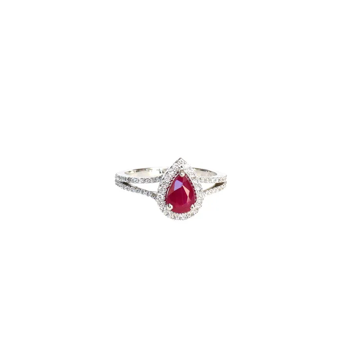 Korloff Rings Korloff 18K White Gold Ring With Diamond Size 6