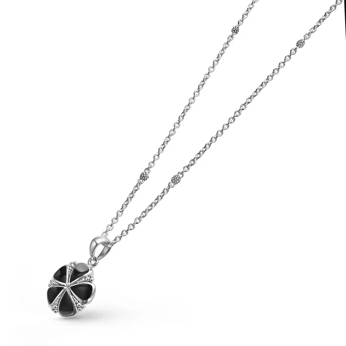 Maya Onyx Flower Pendant Necklace LAGOS Necklaces