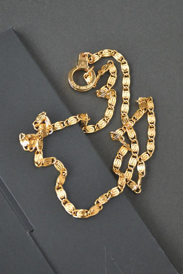 Necklaces Air Anchor Stainless Steel When You Focus On The Good Necklace with Cuff Keeper