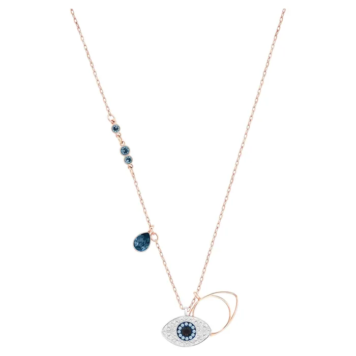 Swarovski Necklaces Swarovski Symbolic Pendant Evil eye Blue Metal finish