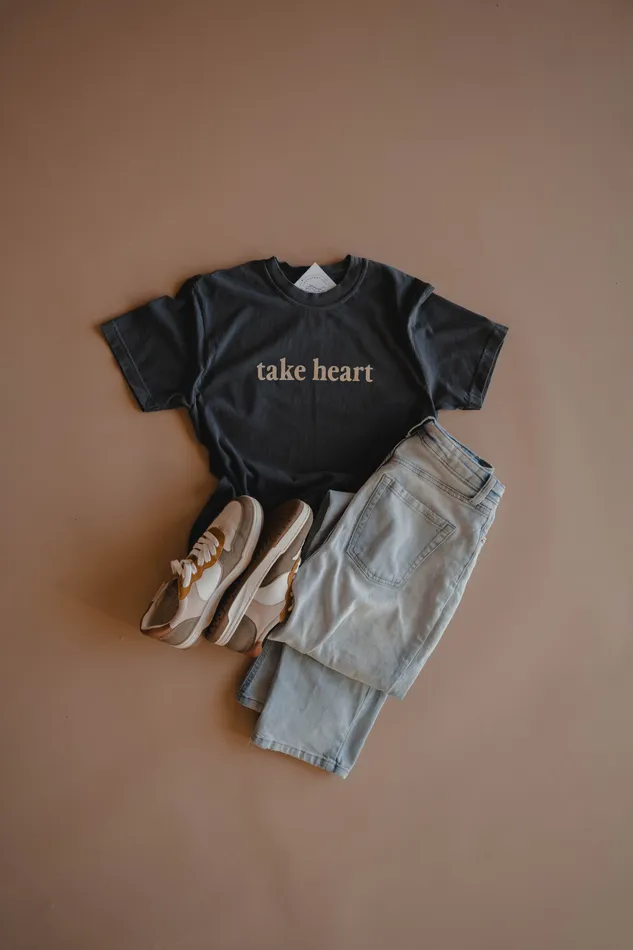 Take Heart Tee Dear Heart Necklaces
