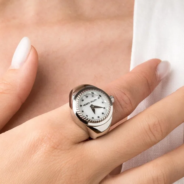 Vintage Watch Ring Hearts Valley Jewelry Rings